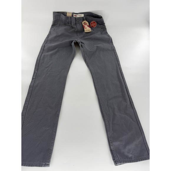 Levi's Other - LEVIS BOYS 502 REGULAR TAPER VERTICAL STRETCH GRAY PANTS SIZE 16 REGULAR 28X28